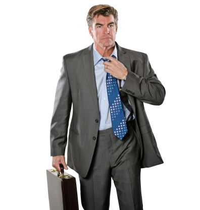 Бизнесмен с портфелем